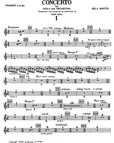 Viola Concerto [Serly Version]