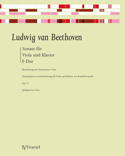 Sonata F Major for Viola and Piano, op. 17