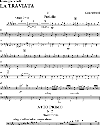 La traviata - Edizione per orchestra ridotta
