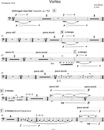 Trombone 1 & Trombone 2