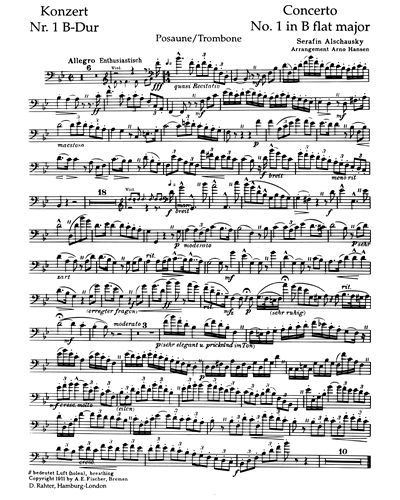 Trombone Concerto No. 1 in B-flat major