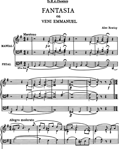 Fantasia on "Veni Emmanuel"