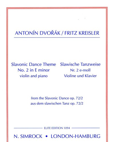 Slavonic Dance No. 2 in E minor