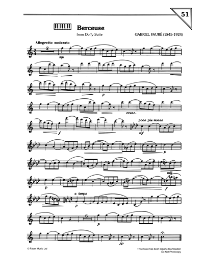 Dolly Suite by Gabriel Fauré sheet music on