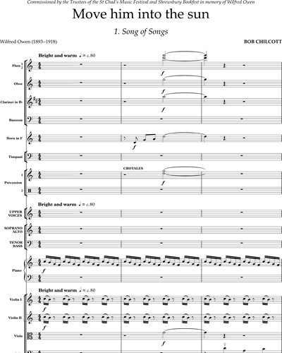 Full Score & Mixed Chorus & High Voice Chorus