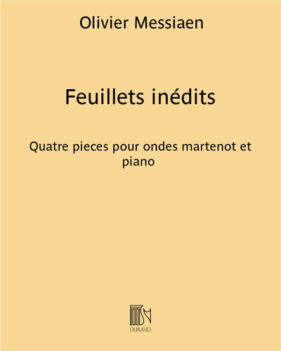 Feuillets inédits