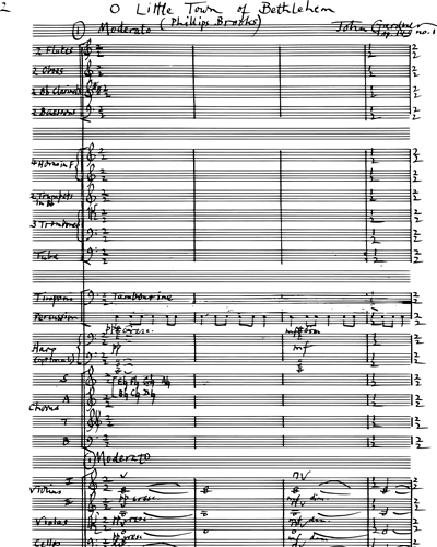 Full Score & Mixed Chorus