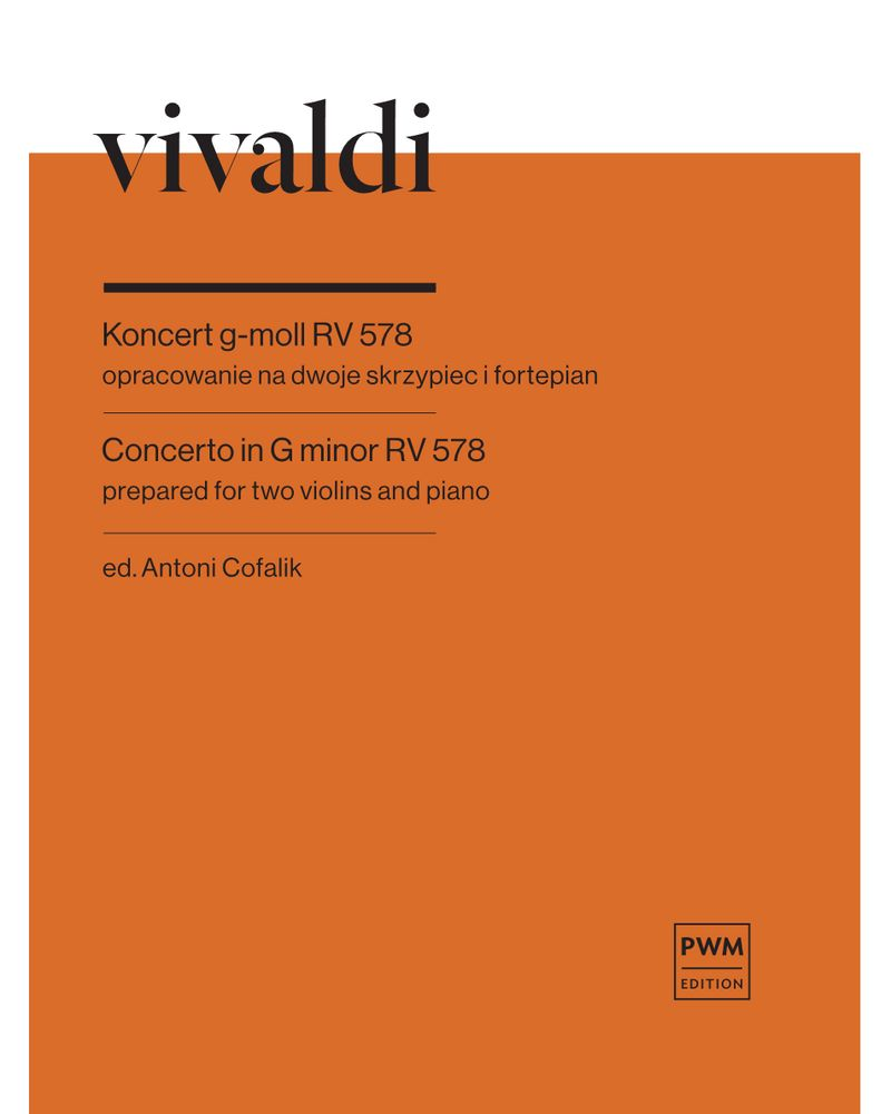 Concerto in G minor RV 578 (from L’estro armonico), op. 3