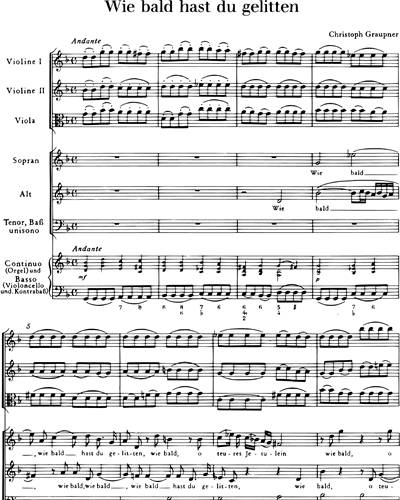 Full Score & Organ (Continuo)