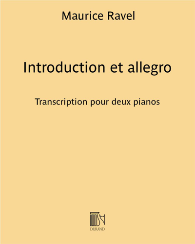 Introduction et allegro - Transcription pour deux pianos