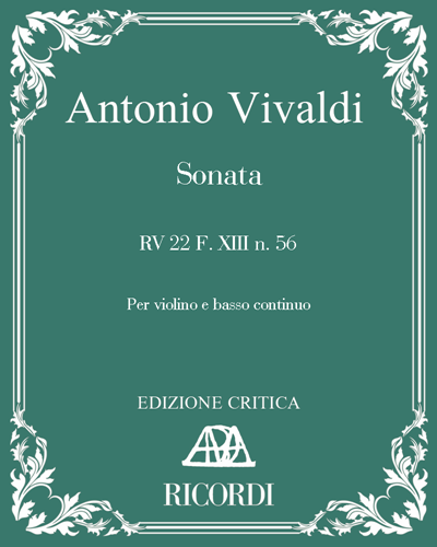Sonata RV 22 F. XIII n. 56