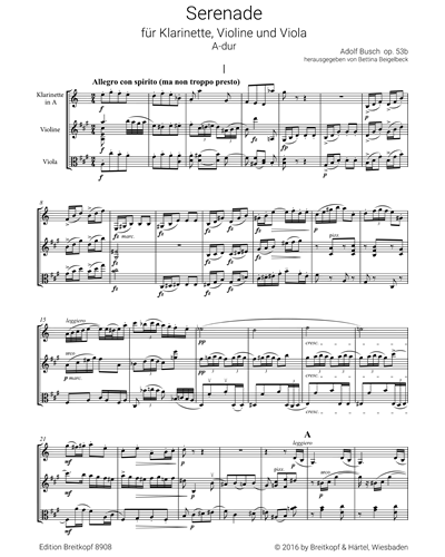 Serenade A-dur op. 53b