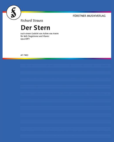 Fünf kleine Lieder nach Gedichten von Achim von Arnim und Heinrich Heine