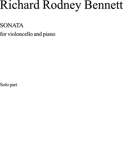 Violoncello Sonata