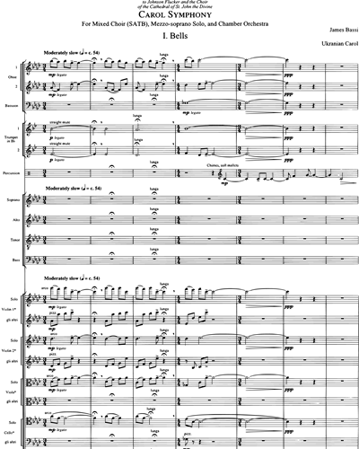 Full Score & Mezzo-soprano & Mixed Chorus