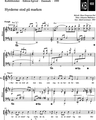 Piano & Unison Chorus
