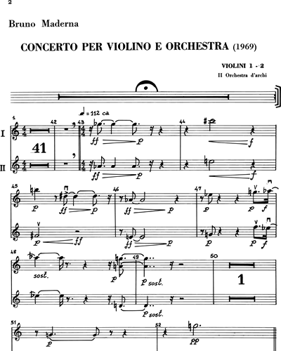 [Orchestra 2] Violin I-II