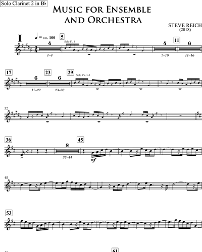 [Solo] Clarinet 2