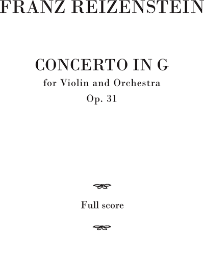 Concerto in G Op. 31