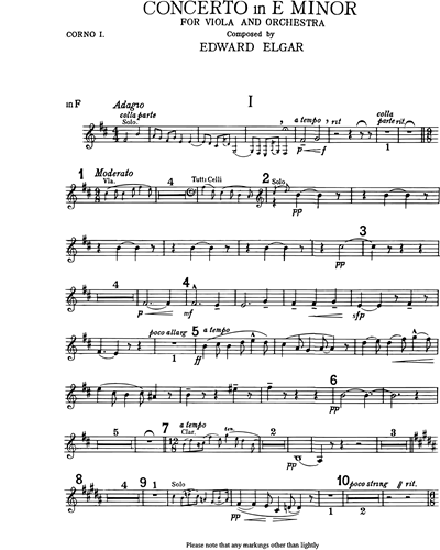 Concerto in E minor