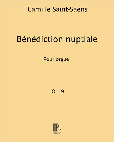 Bénédiction nuptiale, op. 9