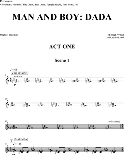 Man & Boy: Dada