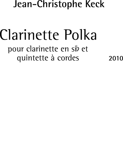 Clarinette Polka