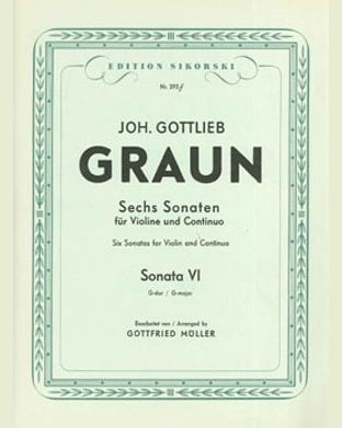 Six Sonatas for Violin and Continuo