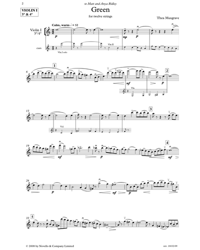 Violin 1 III-IV