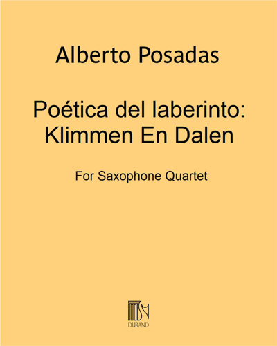 Klimmen En Dalen (from the “Poética del laberinto” cycle)