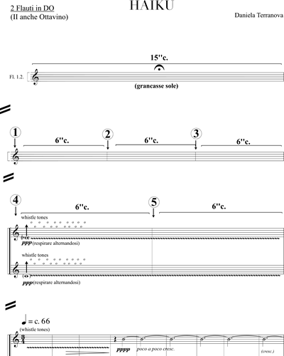 Flute 1 & Flute 2