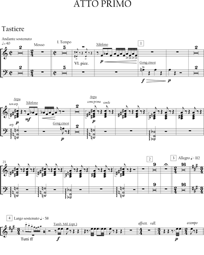 Turandot - Riduzione per piccola orchestra
