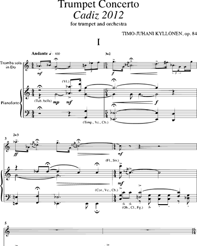Trumpet Concerto, op. 84