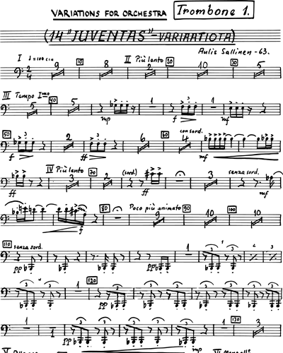 Variations for Orchestra (1963)