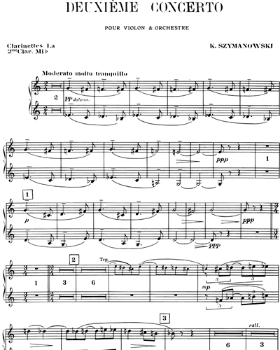 Clarinet in A 1 & Clarinet in A 2/Clarinet in Eb