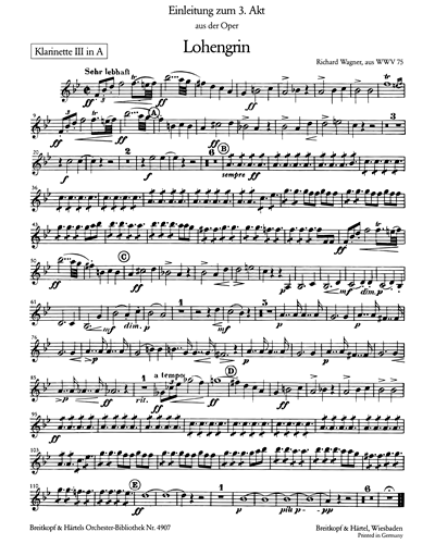 Clarinet in A 3
