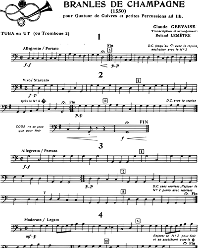 Tuba/Trombone 2 (Alternative)