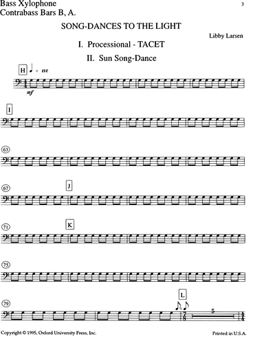 Bass Xylophone & Double Bass