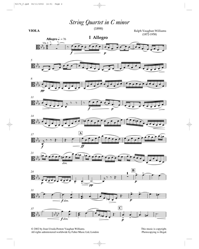 String Quartet in C minor