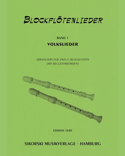 Recorder Songs, Vol. 1