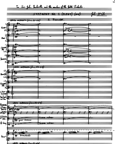 Symphony No. 1 (Elegy), Op. 40