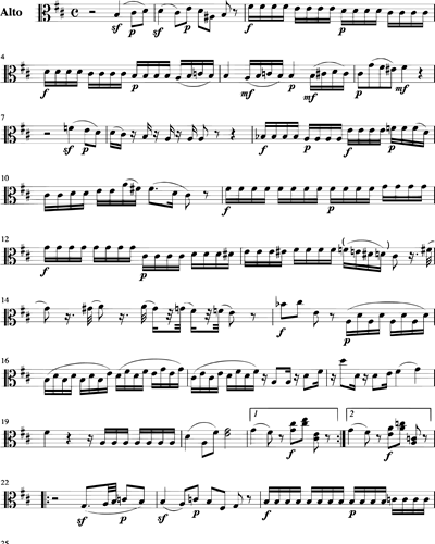 Adagio en Si mineur, KV 540