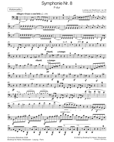 Symphonie Nr. 8 F-dur op. 93
