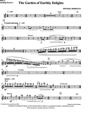 Flute 3/Piccolo 2