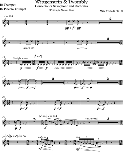 Trumpet in Bb/Piccolo Trumpet in Bb