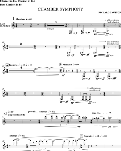 Clarinet in Bb/Clarinet in Eb & Bass Clarinet