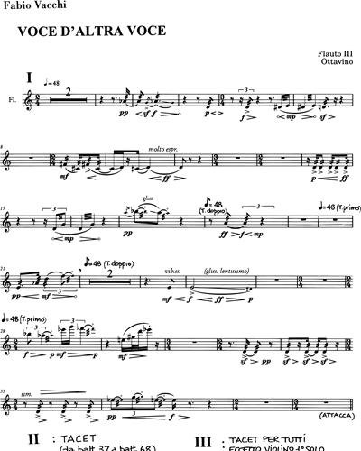 Flute 3/Piccolo