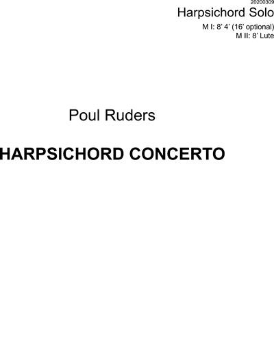 Harpsichord Concerto