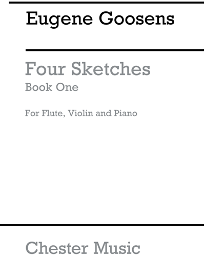 Four Sketches for Flute, Violin and Piano, Book 1