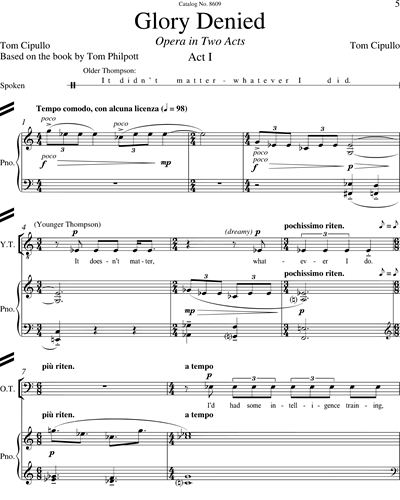 Opera Vocal Score